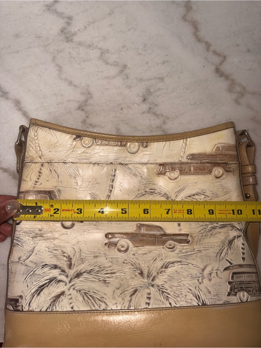 Brahmin Copa Leather Shoulder Bag-GUC!! - Picture 14 of 14